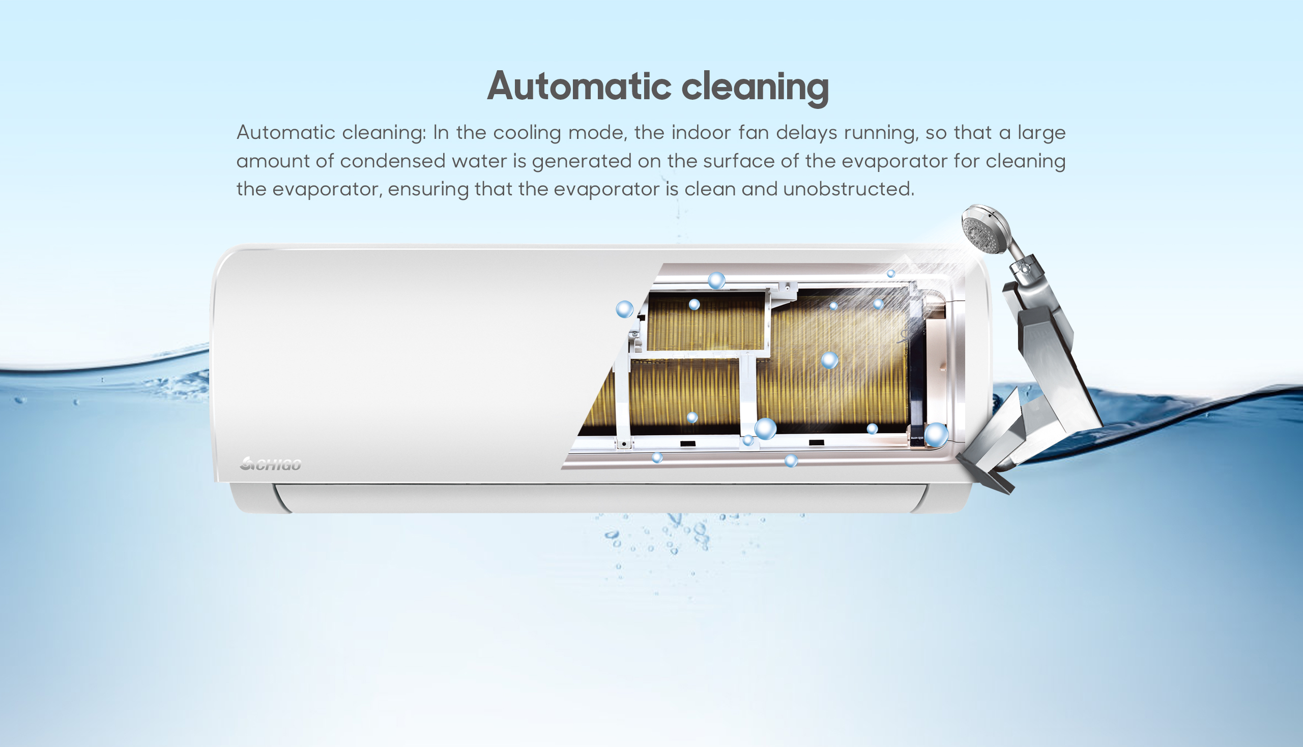 Chigo Wall Split Type Aero 170 (2.5KW) - Image 2